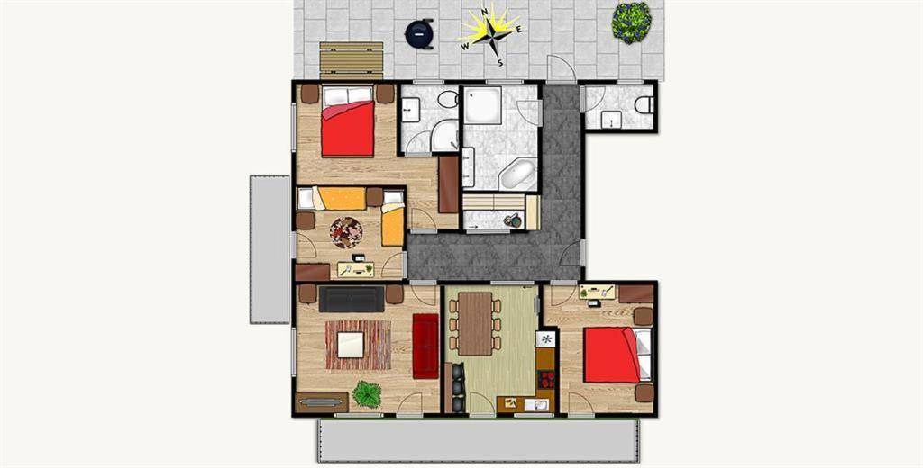 Ferienwohnung Natural B Герлосберг Екстериор снимка